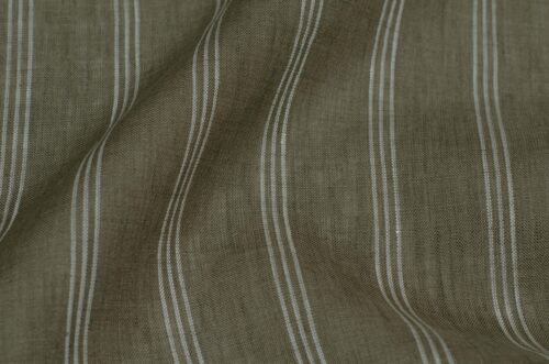 linenschina4832 (13) Cool Stripe Linen Fabric - 128g, 137cm Width, 100% Linen - Temperature Regulating #4832