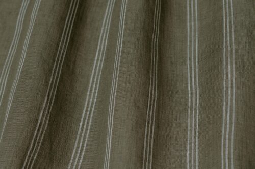 linenschina4832 (17) Cool Stripe Linen Fabric - 128g, 137cm Width, 100% Linen - Temperature Regulating #4832