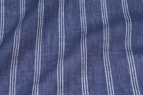 linenschina4832 (29) Cool Stripe Linen Fabric - 128g, 137cm Width, 100% Linen - Temperature Regulating #4832