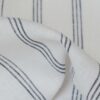 linenschina4832 (38) Cool Stripe Linen Fabric - 128g, 137cm Width, 100% Linen - Temperature Regulating #4832