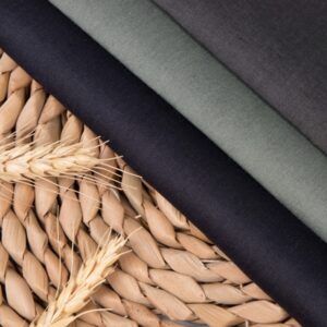 linenschina5203 (1) Ramie Viscose Stretch Fabric - 130cm Width, 58% Ramie 40% Viscose 2% Spandex - Comfort Blend #5203