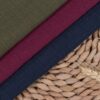 linenschina5603 (1) Light Linen Cotton Blend - 300g, 130cm Width, 5% Linen 95% Cotton - Winter #5603