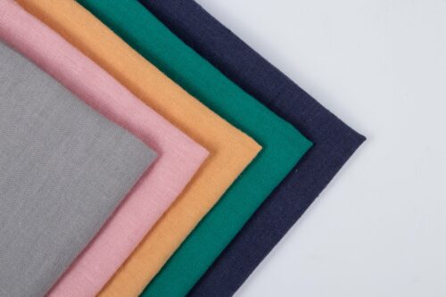 linenschina5604 (3) Ramie Viscose Blend Fabric - 138cm Width, 80% Ramie 20% Viscose - Natural Texture #5604