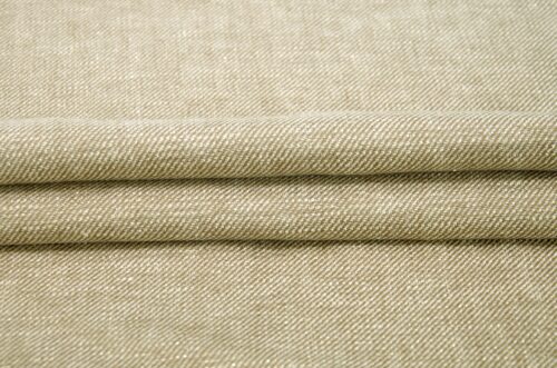 linenschina5622 (10) Linen Metallic Blend Fabric - 210g, 138cm Width, 95% Linen 5% Metallic - Subtle Shine #5622