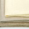 linenschina5622 (13) Linen Metallic Blend Fabric - 210g, 138cm Width, 95% Linen 5% Metallic - Subtle Shine #5622