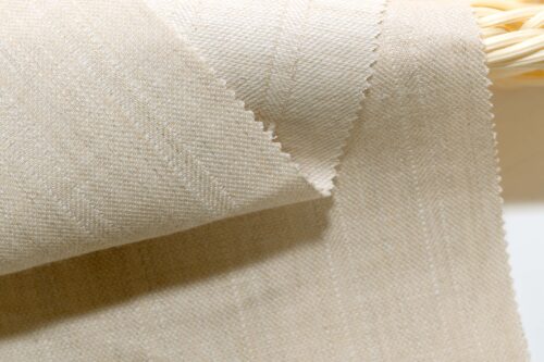 linenschina5630 (13) Wool Linen Cotton Blend Fabric- 175g, 135cm Width, 20% Linen 15% Wool 63% Cotton 2% Spandex #5630