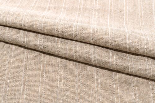 linenschina5630 (2) Wool Linen Cotton Blend Fabric- 175g, 135cm Width, 20% Linen 15% Wool 63% Cotton 2% Spandex #5630