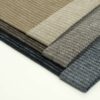 linenschina5635 (12) Jacquard Linen Cotton Blend - 272g, 140cm Width, 60% Linen 40% Cotton - 3D Stripe Effect #5635