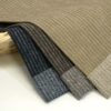 linenschina5635 (13) Jacquard Linen Cotton Blend - 272g, 140cm Width, 60% Linen 40% Cotton - 3D Stripe Effect #5635