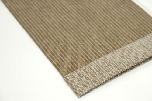 linenschina5635 (5) Jacquard Linen Cotton Blend - 272g, 140cm Width, 60% Linen 40% Cotton - 3D Stripe Effect #5635