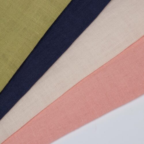 linenschina5902 (1) Pure Washed Ramie Fabric - 119g, 140cm Width, 100% Ramie - Soft Spring Summer #5902