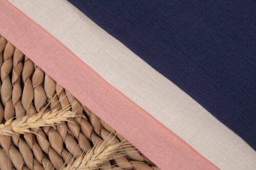 linenschina5902 (12) Pure Washed Ramie Fabric - 119g, 140cm Width, 100% Ramie - Soft Spring Summer #5902