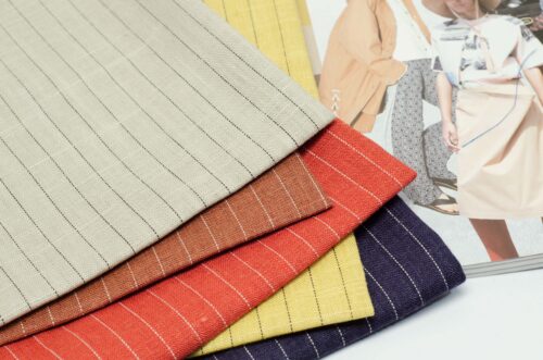 linenschina5926 (12) Linen Rayon Comfort Fabric - 175g, 138cm Width, 30% Linen 70% Rayon - Year-Round Versatile #5926