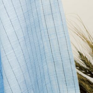linenschina5926 (19) Linen Rayon Comfort Fabric - 175g, 138cm Width, 30% Linen 70% Rayon - Year-Round Versatile #5926