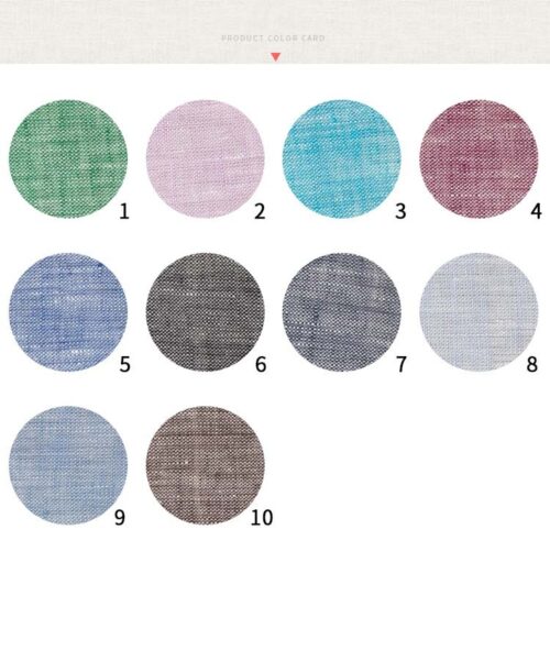 linenschina6502 (4) Pure Linen Lightweight Fabric - 142g, 135cm Width, 100% Linen - Natural & Breathable Spring Summer #6502