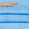 linenschina6503 (15) Yarn Dyed Pure Linen Fabric - 128g, 138cm Width, 100% Linen - Vibrant Colors for Summer Dresses & Shirts #6503
