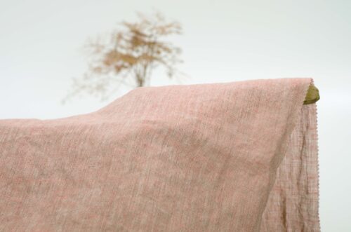 linenschina6510 (14) Washed Fine Linen Fabric - 113g Lightweight, 140cm Width, 100% Linen - Vintage Soft Spring Summer #6510