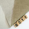 linenschina6511 (1) Heavyweight Linen Cotton Blend - 280g, 123cm Width, 50% Linen 50% Cotton - Structured Winter #6511