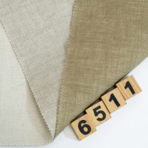 linenschina6511 (1) Heavyweight Linen Cotton Blend - 280g, 123cm Width, 50% Linen 50% Cotton - Structured Winter #6511