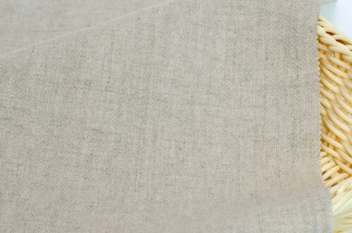 linenschina6511 (9) Heavyweight Linen Cotton Blend - 280g, 123cm Width, 50% Linen 50% Cotton - Structured Winter #6511