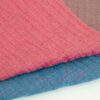 linenschina6512 (2) Double-Faced Linen Cotton Fabric - 200g, 142cm Width, 52.5% Linen 46% Cotton 1% Polyester 0.5% Spandex - Two-Tone Textured Fall Winter #6512