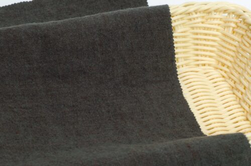 linenschina6515 (10) Wool Linen Winter Fabric - 246g, 138cm Width, 14% Wool 86% Linen - Naturally Warm & Textured #6515