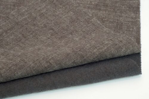 linenschina6515 (2) Wool Linen Winter Fabric - 246g, 138cm Width, 14% Wool 86% Linen - Naturally Warm & Textured #6515