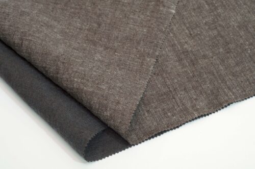 linenschina6515 (3) Wool Linen Winter Fabric - 246g, 138cm Width, 14% Wool 86% Linen - Naturally Warm & Textured #6515