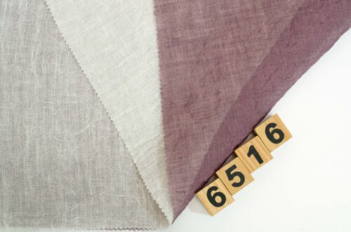 linenschina6516 (1) Fine Pure Linen Fabric - 110g, 128cm Width, 100% Linen - Soft Twist Yarn Spring Summer #6516