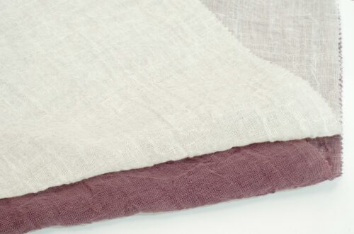 linenschina6516 (2) Fine Pure Linen Fabric - 110g, 128cm Width, 100% Linen - Soft Twist Yarn Spring Summer #6516