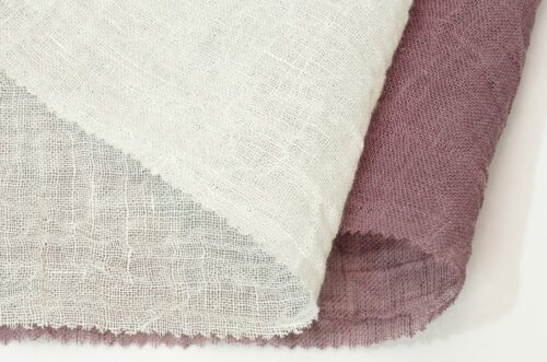 linenschina6516 (4) Fine Pure Linen Fabric - 110g, 128cm Width, 100% Linen - Soft Twist Yarn Spring Summer #6516