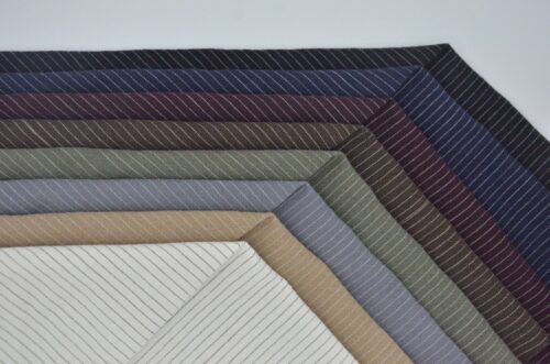 linenschina6617 (12) Linen Nylon Blend Fabric - 178g, 140cm Width, 95% Linen 5% Nylon - Durable Spring Autumn #6617