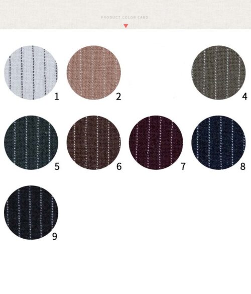 linenschina6617 (3) Linen Nylon Blend Fabric - 178g, 140cm Width, 95% Linen 5% Nylon - Durable Spring Autumn #6617