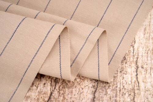 linenschina6622 (9) Linen Cotton Winter Fabric - 232g, 140cm Width, 40% Linen 60% Cotton - Warm & Natural Texture #6622