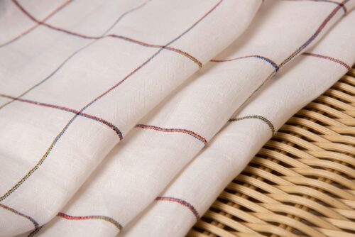 linenschina6632 (7) Pure Linen Fabric - 155g, 138cm Width, 100% Linen - Versatile Spring Summer Material #6632