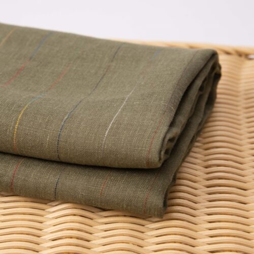 linenschina6634 (1) Pure Linen Fabric - 157g, 138cm Width, 100% Linen - Natural Spring Summer #6634