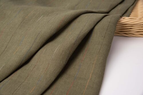 linenschina6634 (10) Pure Linen Fabric - 157g, 138cm Width, 100% Linen - Natural Spring Summer #6634
