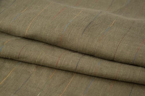 linenschina6634 (2) Pure Linen Fabric - 157g, 138cm Width, 100% Linen - Natural Spring Summer #6634