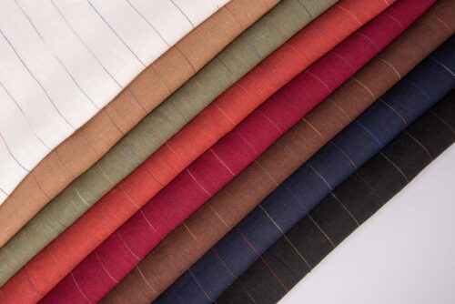 linenschina6634 (6) Pure Linen Fabric - 157g, 138cm Width, 100% Linen - Natural Spring Summer #6634