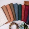 linenschina6635 (11) Pure Linen Fabric - 153g, 138cm Width, 100% Linen - Breathable Summer Essential #6635