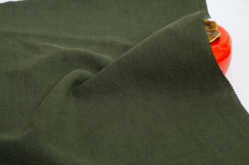 linenschina6715 (52) Heavy Washed Ramie Tencel - 265g, 140cm Width, 60% Ramie 40% Tencel - Textured Winter #6715