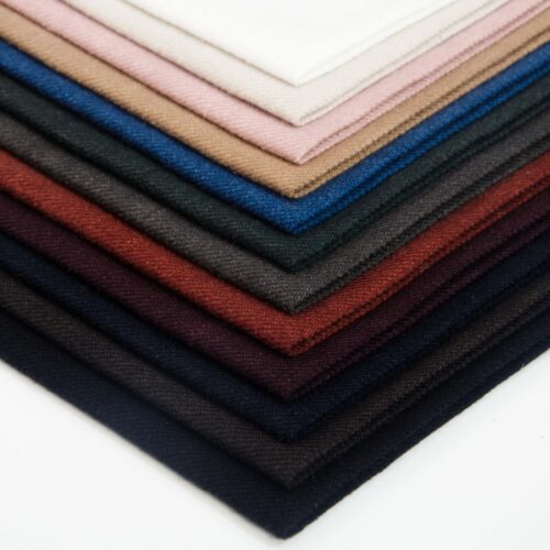 linenschina6716 (1) Ramie Tencel Twill Fabric - 226g, 138cm Width, 40% Ramie 60% Tencel - Structured Fall Winter #6716