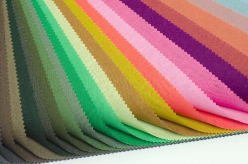 linenschina6722 (2) Linen Cotton Summer Fabric - 141g, 137cm Width, 30% Linen 70% Cotton - Cooling & Comfortable #6722