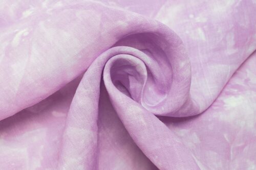 linenschina6931 (1) Hand-Dyed Pure Ramie Fabric - 77g Ultra Light, 141cm Width, 100% Ramie - Artistic Summer #6931