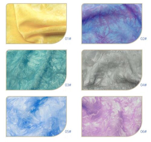 linenschina6931 (2) Hand-Dyed Pure Ramie Fabric - 77g Ultra Light, 141cm Width, 100% Ramie - Artistic Summer #6931