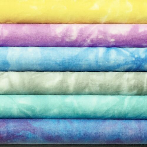 linenschina6931 (3) Hand-Dyed Pure Ramie Fabric - 77g Ultra Light, 141cm Width, 100% Ramie - Artistic Summer #6931