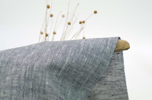 linenschina6932 (34) Ramie Tencel Chambray - 155g, 138cm Width, 85% Ramie 15% Tencel - Youthful Spring Summer #6932