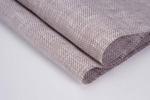 linenschinaD11001 (2) Premium 100% Linen 177g/m² - Refined Weave Fabric for Shirts & Pants - Soft Yet Structured Spring/Autumn Material #D11001