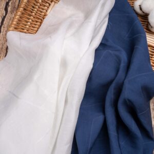 linenschinaD14004 (1) 31% Linen 50% Rayon Blend - Summer Fabric - Lightweight & Airy Clothing Material #D14004