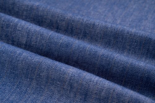 linenschinaD14009 (11) 18% Linen 80% Cotton 2% Spandex - Stretch Blend Fabric - Flexible Summer Clothing Material #D14009